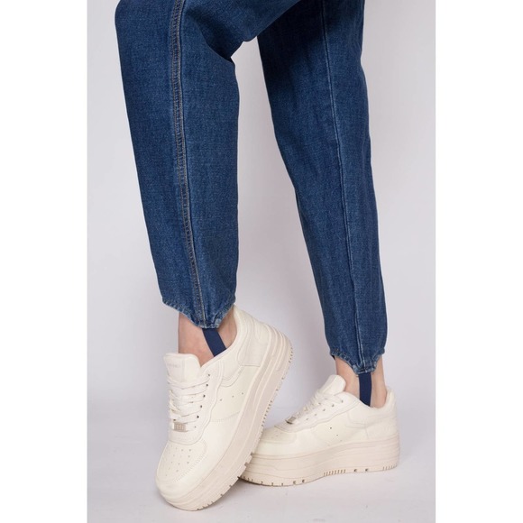 90s Lizwear Stirrup Side Zip Jeans - Medium, 28" | Vintage High Waisted - Picture 7 of 10